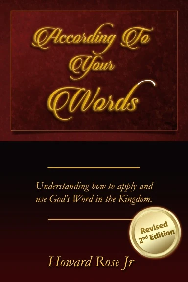 According To Your Words book cover